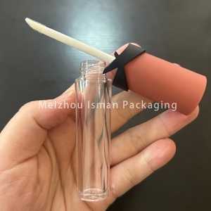 Tube de gloss à lèvres en forme de nœud unique ISMAN 3ml 5ml, emballage de <span class=keywords><strong>rouge</strong></span> à lèvres mignon en forme de papillon, conteneur rose <span class=keywords><strong>bleu</strong></span> <span class=keywords><strong>rouge</strong></span> violet, logo personnalisé - Product Image 5