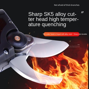 Tijeras de Podar Recubiertas de Plástico en Oferta, Tijeras para Plantas <span class=keywords><strong>Fujiwara</strong></span> con Agarre Antideslizante, Trinquete de 24 V, 1500 mA, 15-28 mm - Product Image 4