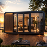 Maison conteneur Apple Cabin 20ft 40ft, étanche et durable, pour bureau, centre d'accueil, hôtel, préfabriquée en aluminium, moderne, garantie 30 ans