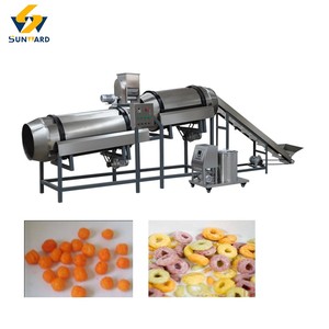 China Shandong Jinan Máquina automática de rodillos aromatizantes Pulverizador de aceite Máquina de condimentos - Product Image 2