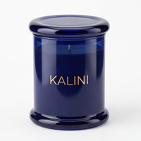 Conteneur de bougie personnalisé de qualité supérieure, décoration de Noël pour la maison, design classique, gobelet à bougie rond en verre avec boîte