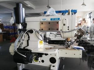 ZY600-35BBDA Zoyer Small Flat Bed Rollededdge Stretch Auto Trimmer Interlock <b>Sewing</b> Machine High Speed Industrial <b>Sewing</b> Machine - Product Image 2
