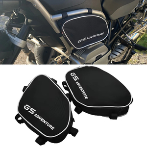 Pour <span class=keywords><strong>BMW</strong></span> R1200GS Adventure <span class=keywords><strong>GS</strong></span> <span class=keywords><strong>1200</strong></span>, barres de protection de cadre, sac étanche, sac à outils de réparation de pare-chocs, 2005 2006 2007 2008 2009 2010 2011 2012 - Product Image 1
