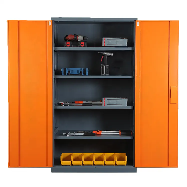 Armoire de rangement professionnelle, en métal robuste, pour outils de garage, armoire organisateur