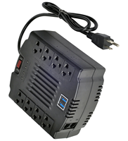 Régulateurs/stabilisateurs de tension 110V 220V régulation de puissance 1000VA 1200VA 2000VA appareil ménager AVR protecteur De Voltaje avec USB