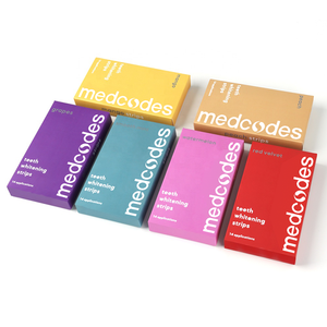 Dải trắng răng vị trái cây 6% HP nhiều hương vị: dưa hấu, đỏ nhạt, bạc hà, dừa, đào, xoài - Product Image 4