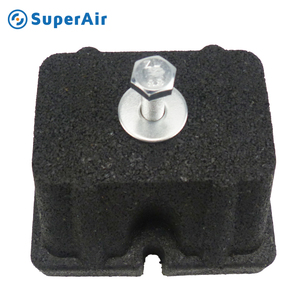 Pieds anti-vibration en caoutchouc pour climatiseur, amortisseurs anti-vibrations pour montage extérieur, tampons en caoutchouc STG – Prix usine - Product Image 4