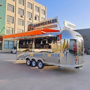 Food Truck Mobile Personalizzato Chammp in Acciaio Inox 6,5m, Rimorchio per Catering, Pizza, Caffè, Taco, Gelato, Cucina Completa per Snack - Product Image 4