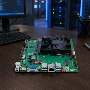 Puissant i3 i5 i7 8e 10e CPU double DDR4 Triple affichage de qualité industrielle Mini carte mère ITX pour les entreprises - Product Image 1
