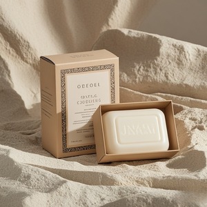 Hộp bao bì xà phòng bán chạy nhất <span class=keywords><strong>2025</strong></span> | hộp quà tặng giấy Kraft cao cấp có đóng cửa từ tính cho các thương hiệu cao cấp - Product Image 3