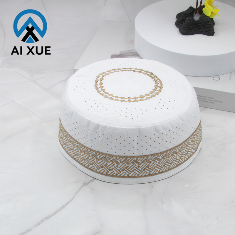 Wholesale Beautiful White Traditional Jewish Cap