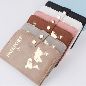 Funda de Pasaporte de Cuero PU de 7 Pulgadas, Resistente al Agua, con Diseño RFID, Logotipo Personalizado, Accesorio de Viaje de Moda, Gran Venta - Product Image 3