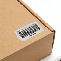 Étiquette adhésive personnalisée pour emballage alimentaire avec code-barres, code QR noir, papier couché imperméable, protection UV pour produits à l'huile d'olive