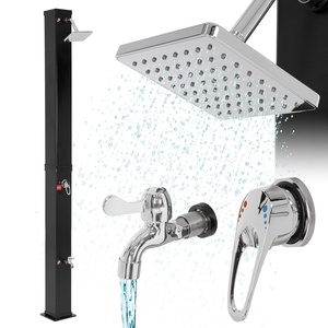 <span class=keywords><strong>Douche</strong></span> <span class=keywords><strong>solaire</strong></span> extérieure CYEN au design moderne, grande capacité d'eau de <span class=keywords><strong>40</strong></span> L, réglage de la température, <span class=keywords><strong>douche</strong></span> de jardin - Product Image 1