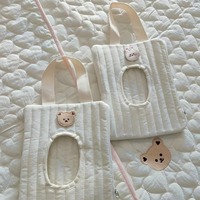 Porte-lingettes suspendu portable pour sacs à couches de bébé, pochette pour lingettes humides de voyage, étui à mouchoirs réutilisable pour poussette, voiture et crèche