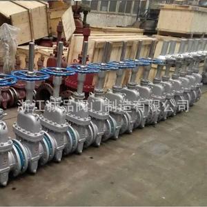 Válvula de Compuerta Plana Z43Y-16 de Acero Fundido/Acero Inoxidable, Válvula Manual para Agua/Aceite/Gas con Orificio Guía, Resistente a Altas Temperaturas - Product Image 1