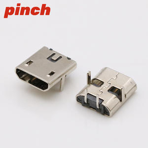 Connecteur Micro USB Type B femelle 5 broches à monter sur circuit imprimé pour appareils Android - Product Image 4