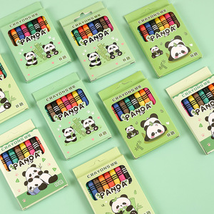 Crayones Panda 8 Colores Lavables Para Niños Set de Dibujo Artístico - Product Image 3