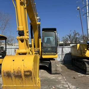 Excavatrice sur chenilles Komatsu PC130 d'occasion, 13 tonnes, d'origine japonaise, en bon état - Product Image 1