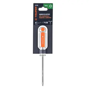 Destornillador Torx T 25 con mango de acetato, TRUPER, en caja (6 unidades) - Product Image 3