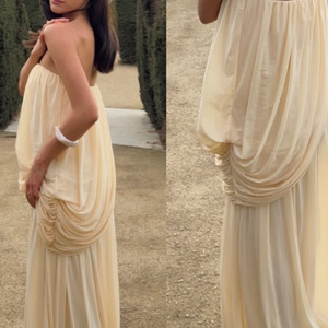 Robe personnalisée élégante et décontractée pour <span class=keywords><strong>femme</strong></span>, idéale pour le bureau, les loisirs et les sorties estivales, en matière douce et confortable. - Product Image 6