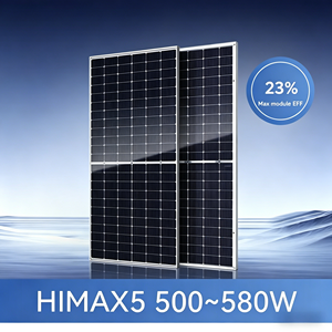แผงโซลาร์เซลล์แบบโมโนคริสตัลไลน์ชนิด N กำลังสูง 580W 590W 600W สำหรับแผงกระจกสองชั้นแบบสองหน้า ประสิทธิภาพ 23% โมโนคริสตัลไลน์ - Product Image 3