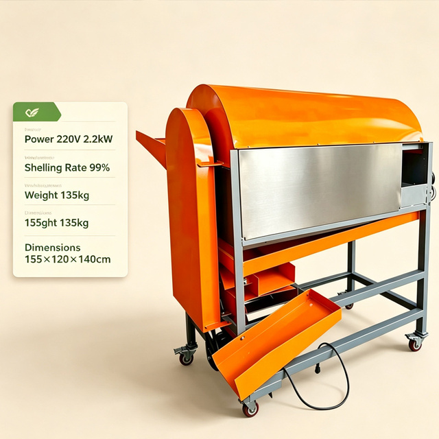 Professional Lotus Pod Lotus Seed Processing Machine Automatic Vibrating Separator