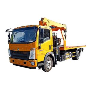 Camión Grúa <span class=keywords><strong>de</strong></span> Plataforma HOWO 4x2 para Rescate <span class=keywords><strong>de</strong></span> Vehículos, Nuevo, Diésel, Manual - Product Image 5