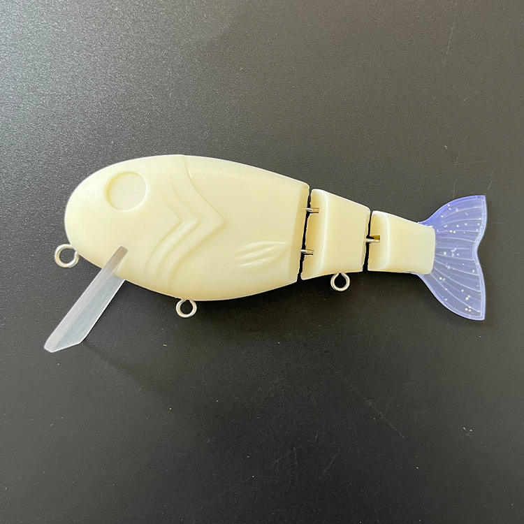 Oeil rond à queue transparente