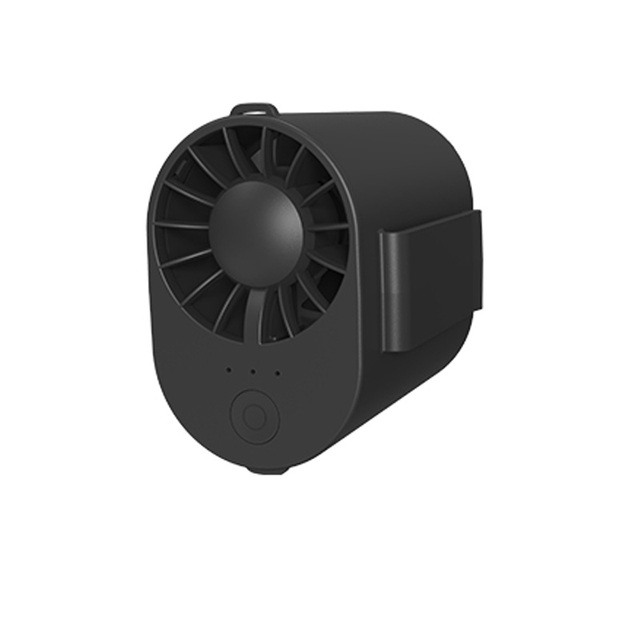 3-Speed Adjustable Wearable Mini Cooling Fan Portable Battery Operated Rechargeable Low Noise Neck Fan for Summer Sports Car Use