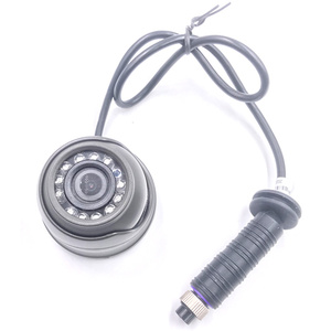 Kamera NTC/PAL 720P untuk bus dan truk AHD/CMOS Infrared Night Vision Monitoring Probe 1 inci Sea Screw Hemisphere - Product Image 2