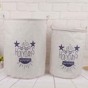 Best Canvas Collapsible <b>Laundry</b> Hamper <b>Basket</b> Online - Product Image 2