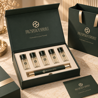 Boîte cadeau magnétique rigide sur mesure pour flacons de sérum en verre, boîte cadeau pour stylo
