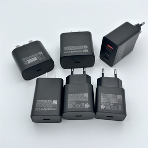 Chargeur 45W PD Adaptateur T4510 Super Rapide 25W/65W Type C OTP OVP Compatible pour Sam Sung S24 S23 S22 <span class=keywords><strong>Ultra</strong></span> S21 <span class=keywords><strong>S20</strong></span> US/EU/UK Plug - Product Image 2