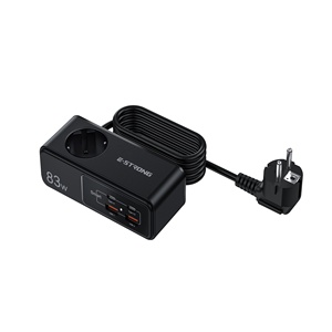 <b>Multifunctional</b> 65W 2C1A Portable Usb GaN <b>Charger</b> Power Socket 83W Fast Charging Power Strip for Laptop Desktop - Product Image 3