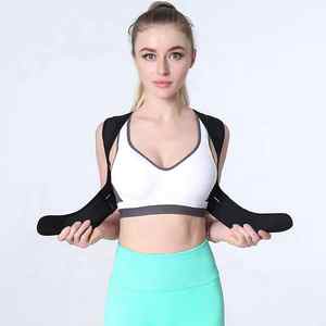 Correcteur de posture réglable pour hommes et femmes Soins du corps Soutien de la taille et du <span class=keywords><strong>dos</strong></span> Correcteur protecteur des épaules et du <span class=keywords><strong>dos</strong></span> - Product Image 1