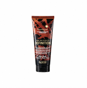 Younique Dark <b>Tan</b> Lotion Definition 250ml For Body Nourishing Cream Formula With Hyaluronic Acid And Mineral Ingredients - Product Image 2
