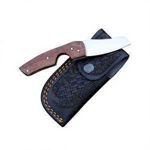 Cortador de Cigarros de Acero Inoxidable Hecho a Mano con Mango de Madera, en Oferta - Product Image 3