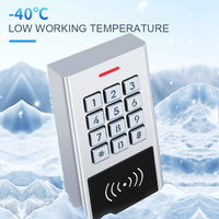Lector de Proximidad RFID Wiegand para Exteriores, Resistente al Agua IP67, 125kHz 13.56Mhz, 2026, con Teclado de Control de Acceso Independiente con Código/Tarjeta