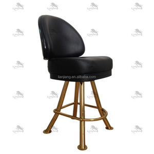 Lianjiang USA Hot sale black Casino bar chair auto return slot machine chair used in casino