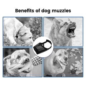 Lightweight Nylon Mesh <strong>Dog</strong> Muzzle Breathable Pet Mouth Guard Anti Barking Soft Fabric Cover for Small Medium <strong>Dogs</strong> - Product Image 4