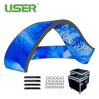 360 °   Túnel de Proyección Inmersiva, Acuario Virtual, Mundo Submarino, Sistema de Proyección 3D Interactivo para Museos y Parques Temáticos