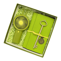 Benutzer definierte Weihnachts geschenk box Set Hochzeit Souvenir Set Vakuum becher Regenschirm Mini Fan Geschenkset
