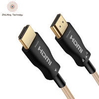 8K Glasfaser-HDMI-Kabel 5M-200M 4K 60Hz, Premium HDMI Slim und flexibel 18 Gbit/s HDCP2.2 Geeignet für Apple TV, HDTV