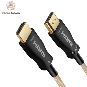 Câble <span class=keywords><strong>HDMI</strong></span> fibre optique 8K 5M-200M 4K 60Hz, <span class=keywords><strong>HDMI</strong></span> Premium mince et flexible 18Gbps HDCP2.2 adapté à <span class=keywords><strong>Apple</strong></span> TV, HDTV - Product Image 3