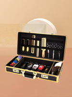 Grande boîte à outils personnalisation barbier beauté et cheveux boîte à outils ciseaux peigne rasoir