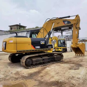 Excavadora hidráulica sobre orugas CAT 336DL usada de 36 toneladas con motor C9 original de origen japonés para minería en canteras y trabajos pesados - Product Image 1
