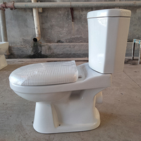 Modernos Inodoro Cuvette de toilette en céramique deux pièces 250mm S-Trap Inodoro De 2 Piezas pour l'Argentine