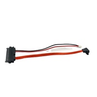 YZCONN pabrik selot pengunci daya kustom kabel Data SATA lurus harness kabel
