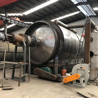 Conversión de neumáticos pequeños de plástico a máquinas de pirólisis de aceite y combustible diésel, instalación gratuita